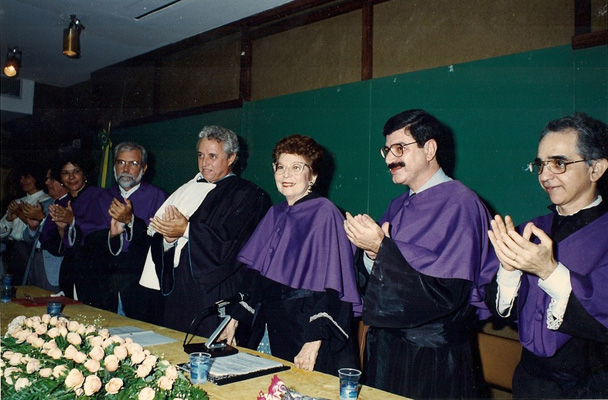 Recebimento do titulo de Professora Emérita da UFRJ