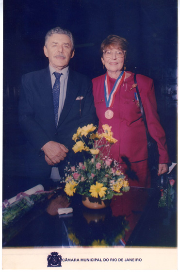 Medalha Pedro Ernesto: Com Georges Jozef