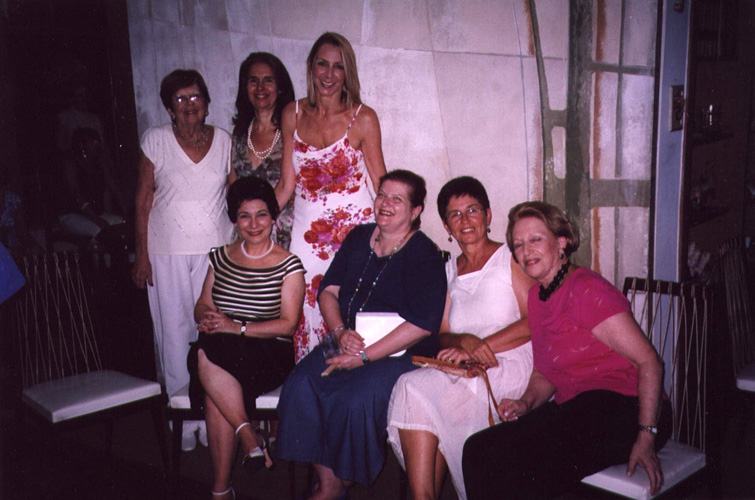 Nomeada Amiga da SBPRJ: Conceicao Davidovich, Rosine Perelbrg, Ruh Froimchuk, Marcia Bossi, Ruth Naidin, Miriam Fainguelernt