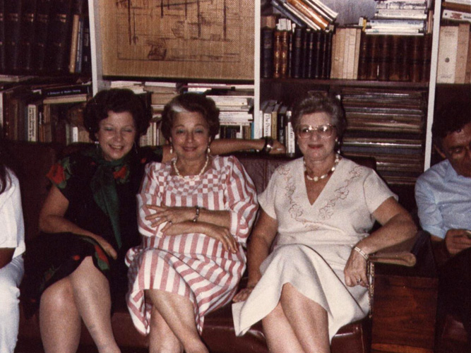 Aurea Schechtman , Ronita Rosenfeld, Rosinha Szwertszarf